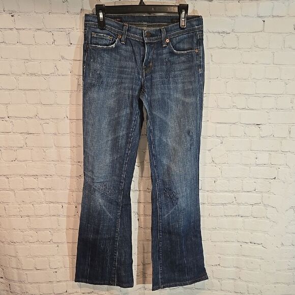 Citizens of Humanity low waist flare jeans size 28 - Picture 1 of 11